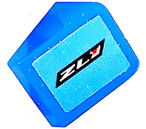 LEGO Slope 1 x 1 (31°) with ZL1 Sticker (35338)