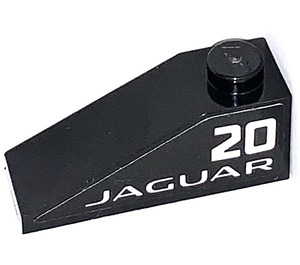 LEGO Slope 1 x 3 (25°) with 20 JAGUAR right Sticker (4286)