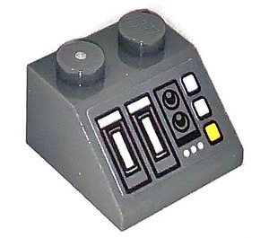 LEGO Pente 2 x 2 (45°) avec Control Instruments Autocollant (3039)