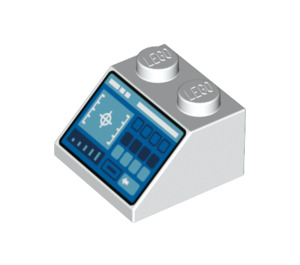 LEGO Steigung 2 x 2 (45°) mit Control Panel mit Targeting Screen (3039 / 73773)