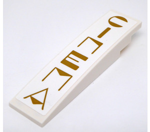 LEGO Pente 2 x 8 Incurvé avec Gold 'CINEMA' Autocollant (42918)