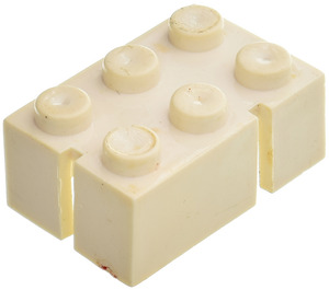 LEGO Slotted Brick 2 x 3 (2 Corner Slots)