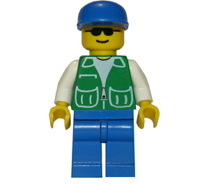 LEGO Klein Flugzeug Pilot Minifigur