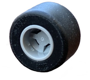 레고 Small Wheel With Slick Tyre (Round Hole) (30027)