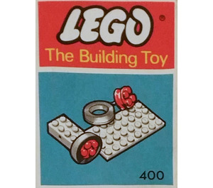 LEGO Small Wheels with Axles (The Building Toy) 400-3