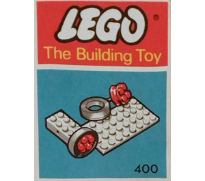 LEGO Petit roues avec Axles (The Building Toy) 400-3