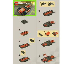 LEGO Smokin' Slickster Set 8304 Instructions