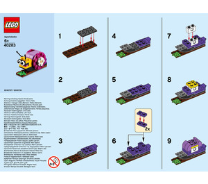 LEGO Snail Set 40283 Instructions
