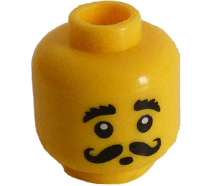 LEGO Snake Charmer Minifigure Head (Recessed Solid Stud) (3626 / 19110)