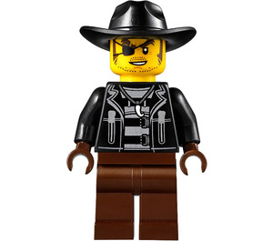 LEGO Slang Rattler met Cowboy Hoed Minifiguur