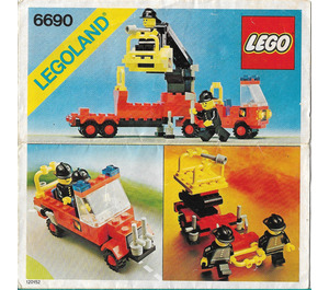 LEGO Snorkel Pumper 6690 Instrukcje