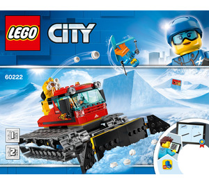 LEGO Snow Groomer 60222 Instructions