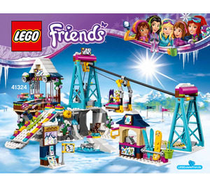 LEGO Snow Resort Ski Lift Set 41324 Instructions