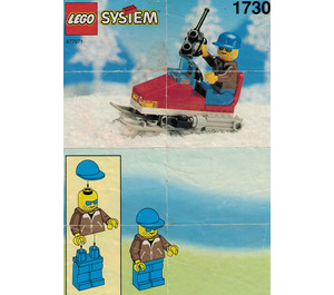 LEGO Snow Scooter Set 1730-1 Instructions