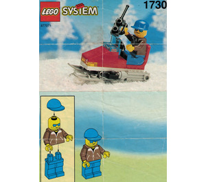 LEGO Snow Scooter 1730-1 Byggeinstruksjoner