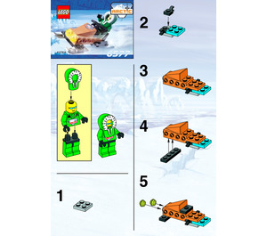 LEGO Snow Scooter Set 6577 Instructions