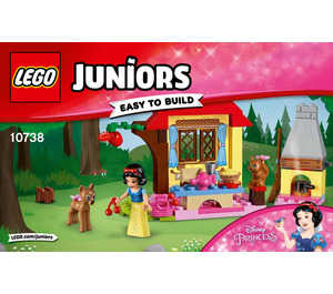 LEGO Snow White's Forest Cottage Set 10738 Instructions
