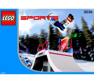 LEGO Snowboard Big Air Comp Set 3536 Instructions