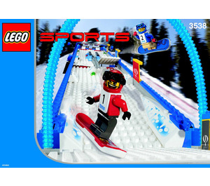 LEGO Snowboard Boarder Kreuz Race 3538 Instructions