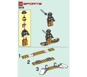 LEGO Snowboard 5018 Instructions