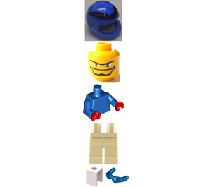 LEGO Snowboarder Minifiguur