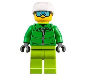 LEGO Snowboarder mit Weiß Helm Minifigur