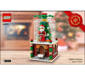 LEGO Snowglobe Set 40223 Instructions