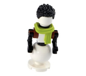 LEGO Snowman (Lime Skjerf) Minifigur