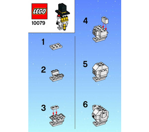 LEGO Snowman Set 10079 Instructions