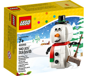 LEGO Snowman 40093 Packaging