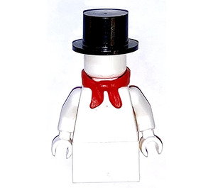 LEGO Snowman mit 1 x 2 Stein as Beine Minifigur