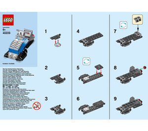 LEGO Snowmobile 40209 Instructies