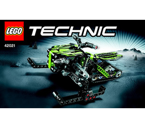 LEGO Snowmobile Set 42021 Instructions