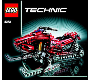 LEGO Snowmobile Set 8272 Instructions