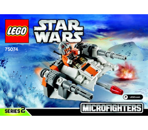 LEGO Snowspeeder Microfighter 75074 Instrukce