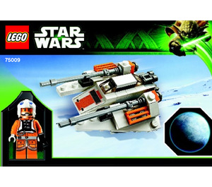 LEGO Snowspeeder & Planet Hoth Set 75009 Instructions