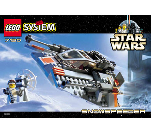 LEGO Snowspeeder Set 7130 Instructions