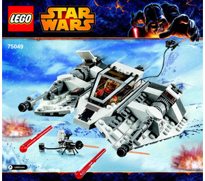 LEGO Snowspeeder Set 75049 Instructions