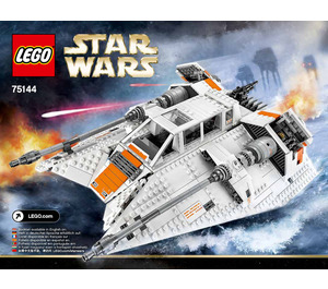 LEGO Snowspeeder Set 75144 Instructions