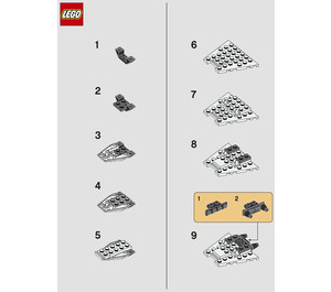 LEGO Snowspeeder 912055 Instructies