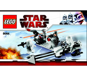 LEGO Snowtrooper Battle Pack Set 8084 Instructions
