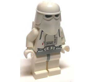 LEGO Snowtrooper s Černá Hlava a Světlo Šedá Boky Minifigurka