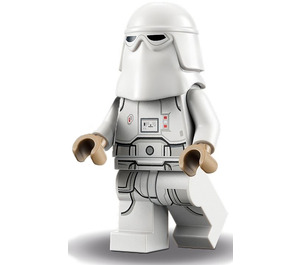 LEGO Snowtrooper with Smirking Head Minifigure