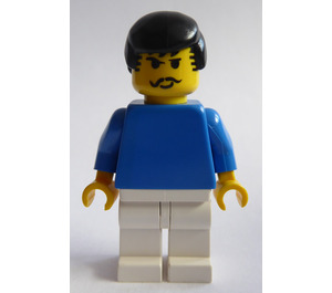 LEGO Soccer Player Blue/White Team Minifigure
