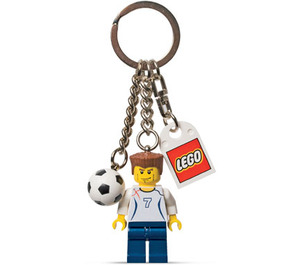 LEGO Soccer Player Key Chain - England #7 (851825)