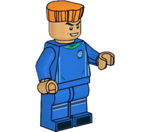 LEGO Soccer Player Male with Orange Crewcut