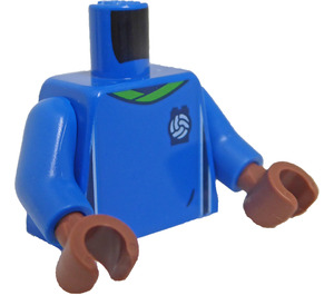 LEGO FußBall Player Torso mit Medium Braun Hände (973 / 76382)