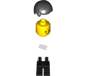 LEGO Fotboll Referee Coca-Cola Minifigur