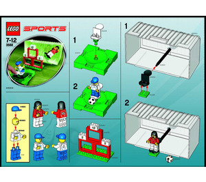 LEGO Soccer Target Practice Set 3568 Instructions