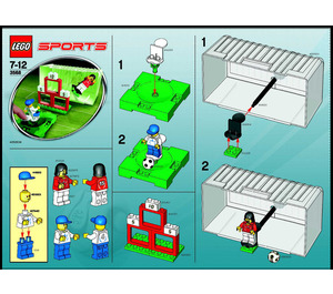 LEGO Soccer Target Practice 3568 Інструкції